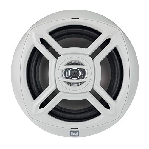 Dual Electronics Wcpsx422Bt Marine Stereo Lcd Single Din | Marine Radio With Built-In Bluetooth | Siriusxm Sxv300 Tuner | Two 6.5-Inch Dual Cone Marine Speakers And Marine Antenna #TOP5