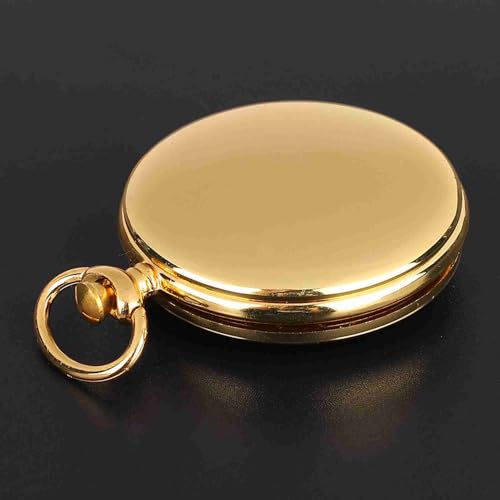 Brújula plegable portátil estilo reloj de camping miniatura 7