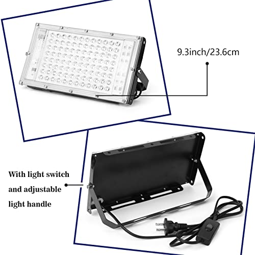 Caydo 50W Led Exposure Unit For Screen Printing, Uv Screen Printing Light With Retractable And Adjustable Stand For Screen Printing And Cyanotypes #TOP2
