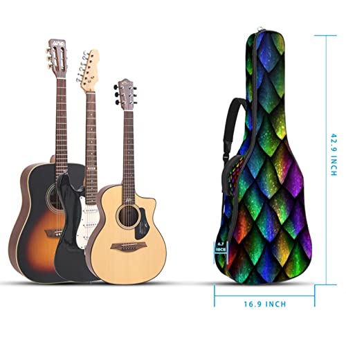 Housse pour guitare acoustique – Table de multiplication colorée – Noir – Rembourrage de 1 cm d’épaisseur – Sac de… - Les Beatles, Paul McCartney, John Lennon, RIngo Starr, George Harrison Housse pour guitare acoustique - Table de multiplication colorée - Noir - Rembourrage de 1 cm d'épaisseur - Sac de… – Image 6