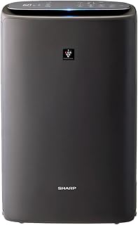 シャープ 加湿 空気清浄機 KI-SS50-H プラズマクラスター 25000 浮遊・付着ウィルス 花粉 空気浄化 薄型スリム おすすめ畳数 13畳 加湿量 600mL/h