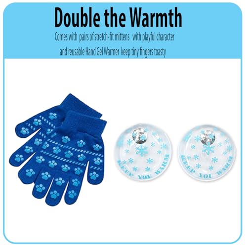 Image of Nickelodeon Paw Patrol Boys Winter Hat and Mitten or Glove Set (Age 2-7)