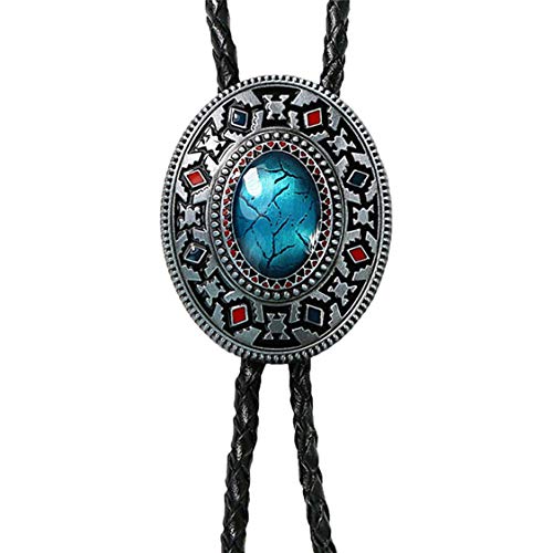 Bolo tie for Men- Western Cowboy Vintage Native American Elegant Wedding Totem Bolo Ties, A-totem, One Size