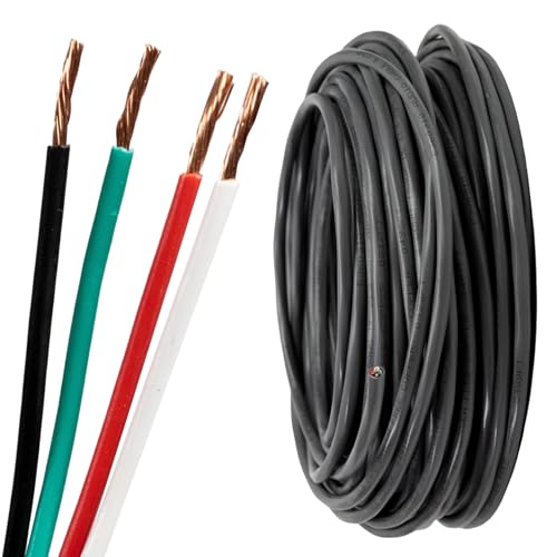 18-4C 100ft 18 Gauge Tinned Copper Wire with Shielding