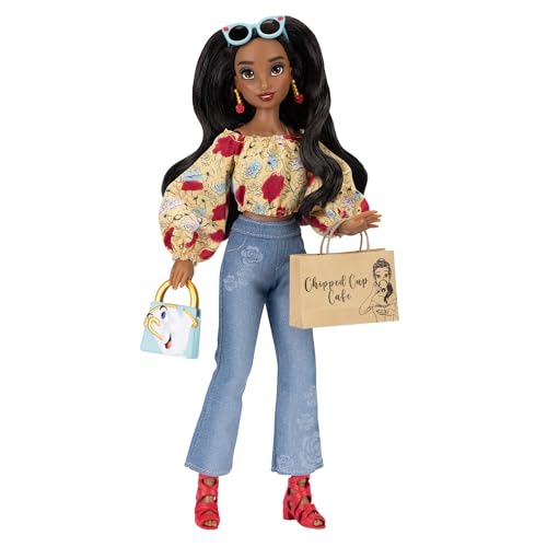 Disney ILY 4EVER Fashion Dolls Inspired by Belle 11.5' Tall with 13 Points of Articulation, Glittery Mickey Ring Included for You!