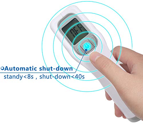 ALICN Thermometer Forehead Thermometer Accurate Instant Readings No Contactal Digital Infrared Professional Thermometer AET-R1B1-GT2 - Thumbnail 5