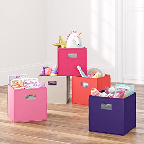 Riverridge 2 Pc Folding Storage Bin Set, No Size, Hot Pink, 2 Piece #TOP7