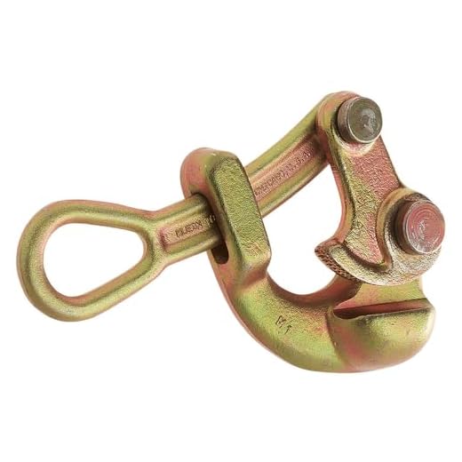 Klein Tools 1604-10 Grip, Haven's Grip Wire Pulling Tool for Wire Rope to 0.25-Inch, Maximum Load 2500-Pound