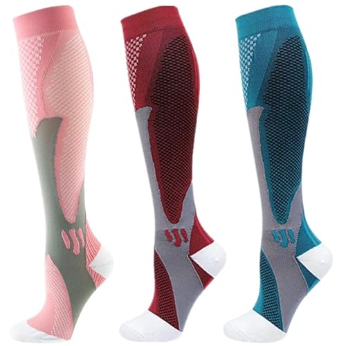 Chaussettes de compression 30 mmHg pour varices et récupération sportive