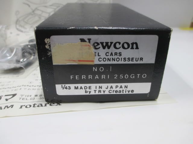 Amazon | 1/43 Newcon ミニカーショップ コジマ フェラーリ 250