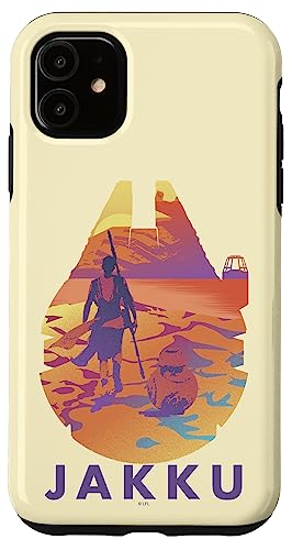 Cadeau Star Wars iPhone 11 Falcon coque de protection pour fan de la saga