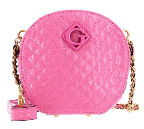 GUESS Umhängetasche Schultertasche Nerina Crossbody Circle Bag Watermelon pink