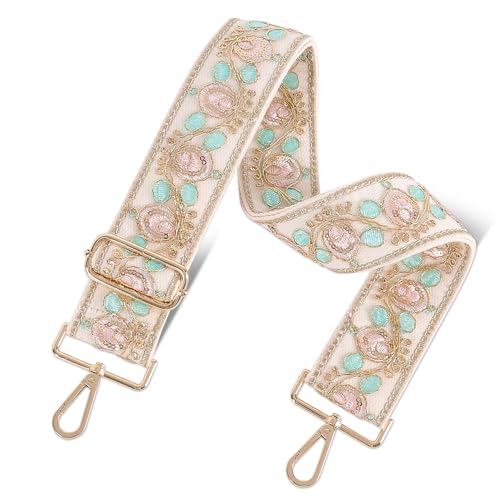 Image of chushui Knit Purse Strap,Replacement Crossbody Wide Adjustable Shoulder Strap for Bag Handbag