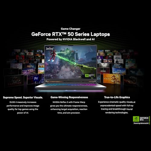 Image of ASUS ROG Strix G18 Gaming Laptop, 18 inch 2.5K 240Hz Nebula Display, Intel Core Ultra 9 275HX, GeForce RTX 5060, 64GB DDR5 RAM, 4TB PCIe SSD, Wi-Fi 7, Thunderbolt 4, Windows 11 Pro, Gray
