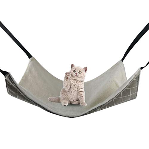 RayCC Ajustable Cat Hammock Cat Bed Sleeping Hammock Hanging Cage Chair Hammock