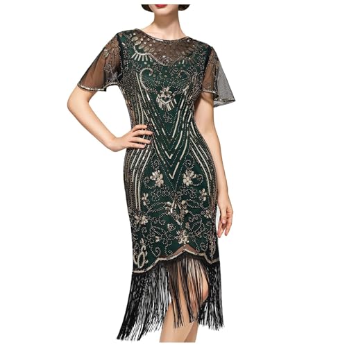 Robe de soirée des années 20 à paillettes pour briller lors de votre prochaine fête Gatsby