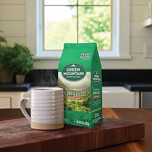 Green Mountain Coffee Roasters, Colombia Select, Ground Coffee, Fair Trade Select, Medium Roast, Bagged 10oz (Pack of 5) - image 4