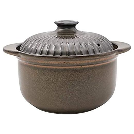 Gryta med lock Gryta med lock Keramisk gryta Premium ångsoppskål Ångkopp Keramisk gryta Hot Pot Clay Pot Risgryta Clay Pot för kycklingsoppa Fågelbo C