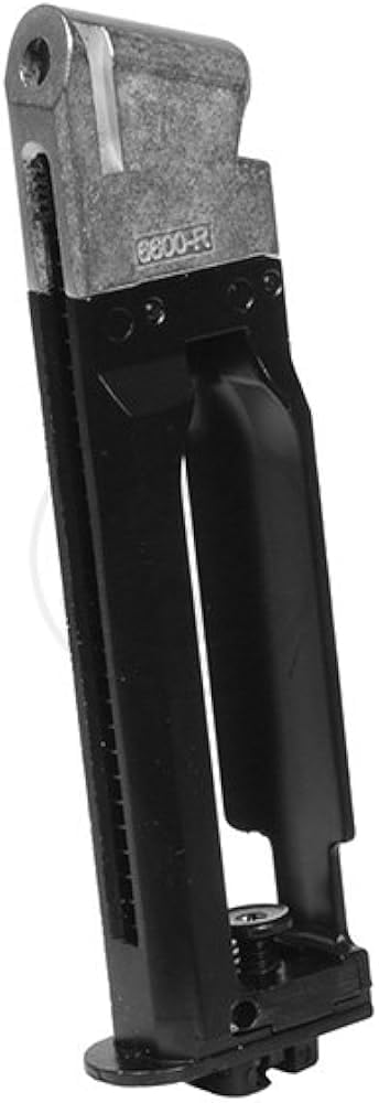 ECOMMUR Cargador de Repuesto Compatible con Pistola de balines WG Commander 1911 y Borner CLT125 - Calibre: 4,5mm Todo en uno (bb's y co2)