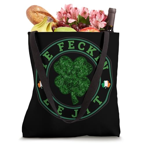 Bolsa tote para el Día de San Patricio: «YE FECKIN EEJIT IT'S PADDY NOT PATTY» miniatura 4