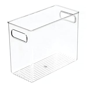mDesign Plastic Tall Food Storage O...