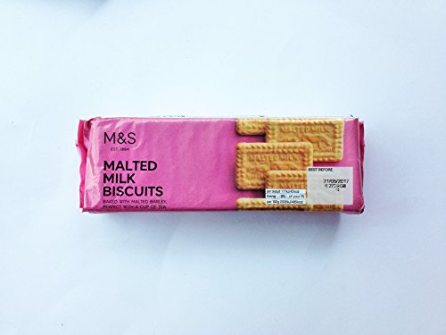 Marks and Spencer Malted Milk Biscuits 200g (Pack of 6)