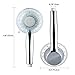 LED Shower Head Color Changing 2 Water Mode 7 Color Glow Light Automatically Changing Handheld Showerhead