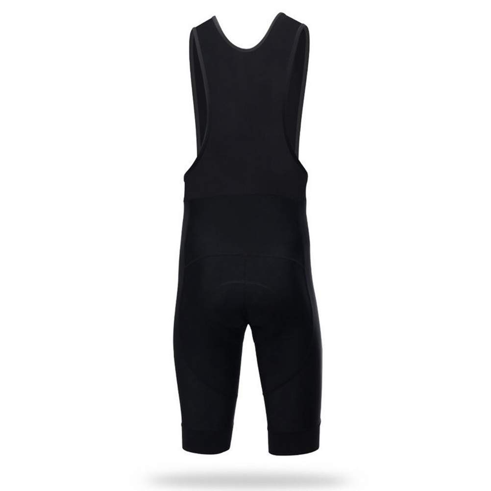 Shenshan Men's Outdoor Sports Cycling 3D Pad Bib Short Black