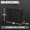 Gator Cases Padded Nylon Mixer/Gear Carry Bag with Removable Strap; 25" x 19" x 8" (G-MIXERBAG-2519) #5