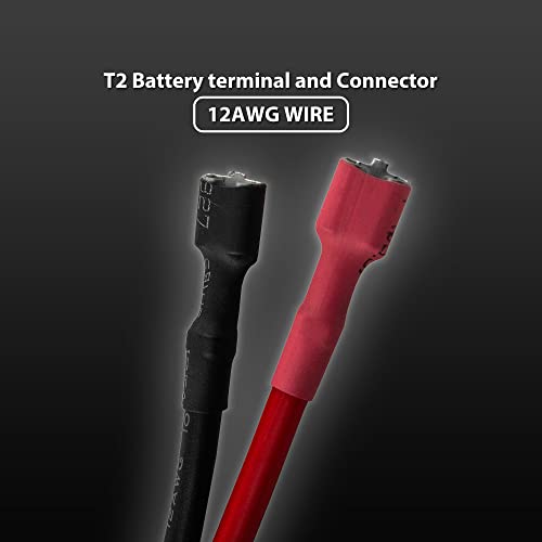 SafeAMP® Wire Harness Connector Compatible with 12-Volt Ride On Vehicle with red 2 pins Connector - Thumbnail 3