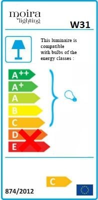 Homemania Lampada a Parete Way Wall Bianco Rame