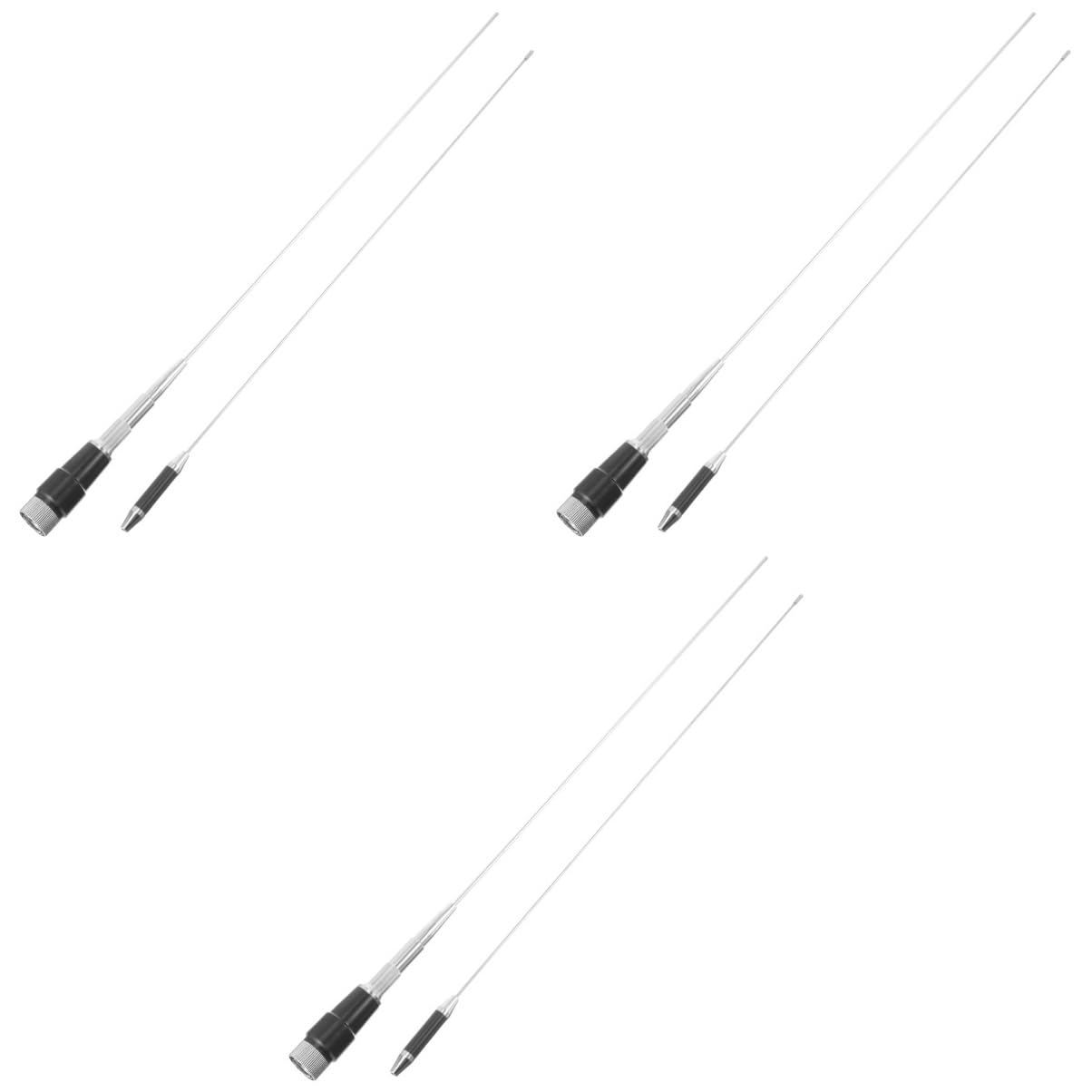 Kisangel Radio De Voiture pour Bateau De Pêche CB Argo Walkie-MHz-MHz Mega Antenna Accessoires Radio Antenne Mobile Antenne Marine UHF Radio Amateur À Courtes Plastique