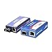 IMC-350I-MMST-PS-A Media Converters IE-MiniMc, TP-TX/FX-MM1300-ST, W/Adapter, LFP