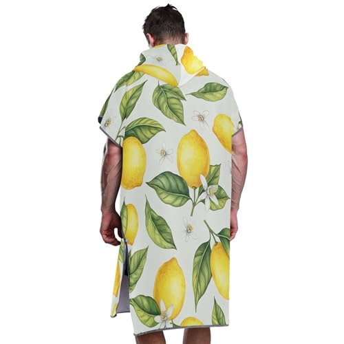 Poncho de surf à séchage rapide et serviette à capuche