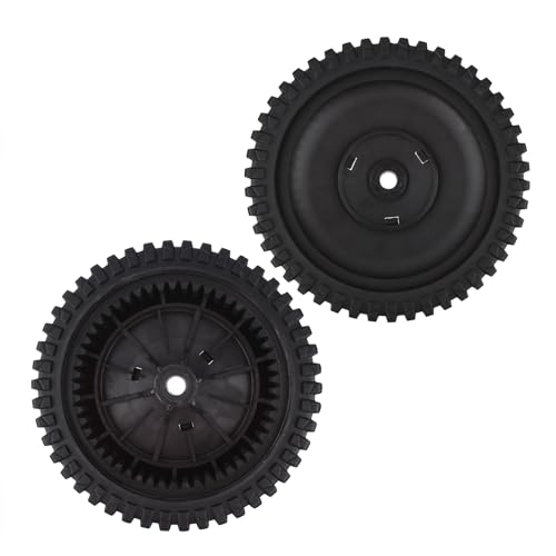 Cancanle 2 Stück Rasenmäher-Vorderantriebsrad für Husqvarna Poulan AYP Sears für Oregon 72-077 180775 532180775 700953