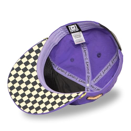 Capslab Czapka męska i damska, czapka Trucker Looney Tunes, regulowana przez Snapback, Fioletowy/żółty/fuksja, rozmiar uniwersalny