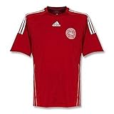 adidas formotion  adidas formotion Herren dänisches DBU Dansk Boldspil-Union Trikot Nationaltrikot Teamtrikot Shirt Fussball Fußball fodbold danmark Dänemark både Männer Rot weiß Powerred White Größe XL