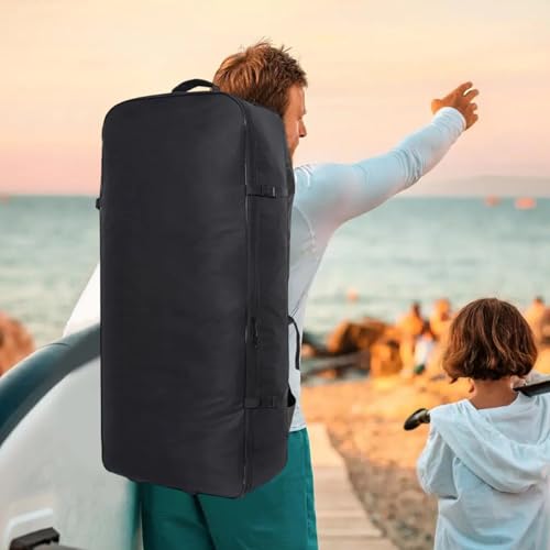 Sac à paddle gonflable de grande capacité avec double fermeture éclair et sangles - 3