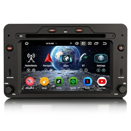 Erisin 8-Kern 4GB+64GB Android 13 Autoradio GPS Navi für Alfa Romeo Brera
