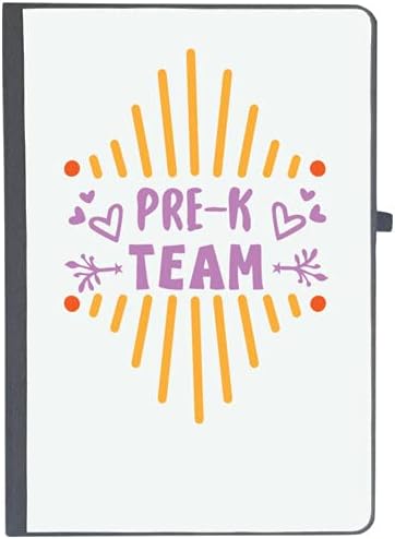 UDNAG Ruled Notebook Diary 'Student Teacher | Pre-k Team', [A5 80Pages 80GSM]