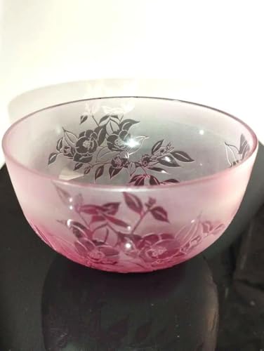 硝子製 抹茶碗 抹茶茶碗 茶碗 彫刻硝子 サンドブラスト 硝子製 抹茶碗 抹茶茶碗 茶碗 彫刻硝子 サンドブラスト 硝子平