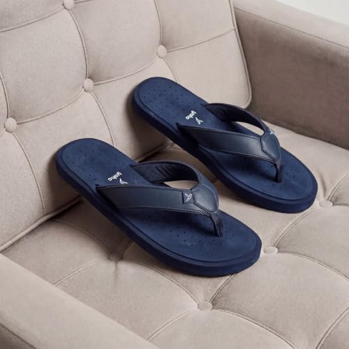 Image of YOHO ArchFlex orthopedic slippers for men | Arch support for pain relief | Soft, Anti-Skid, lightweight | comfortable padded straps flip flops for Everyday