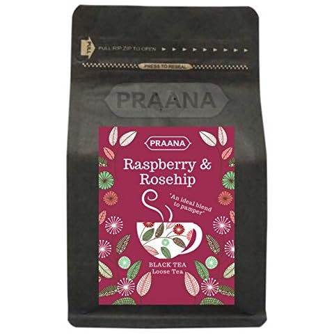 PRAANA TEA Ceylon Black Tea with Rosehip and Raspberry Cover