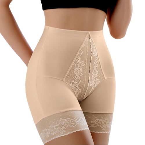 Genérico Slip Shorts para Debajo De Los Vestidos Mujeres Boyshorts Sin Bragas Ropa Interior Rozaduras Shorts (Khaki L)