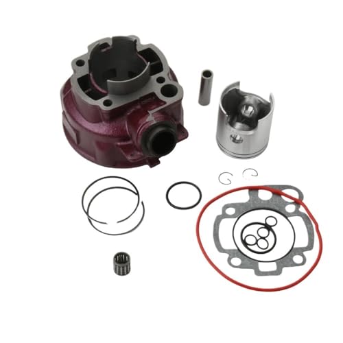Cilindro de 90cc con pistón de 49mm compatible con motor de marchas 2T de 50cc 6