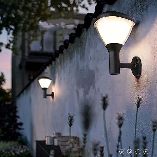 Applique Solaire Murale pour Balcon Étanche Solution Éclairage sans Fil Extérieur - 5