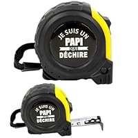 Mètre Ruban Cadeau Papa – 5m En Cuir Gravé, Idée Cadeau Fête Des Pères, Noël, Anniversaire