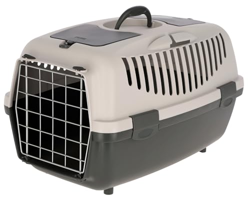 Kerbl Chien Box de Transport Gulliver 55x36x35 cm Gris