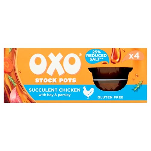 OXO Reduced Salt Chicken Stock Pot, 4 x 20 g (80 g Total)