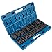 VEVOR Impact Socket Set 1/2 Inches 26 Piece Deep Sockets, , 6-Point , Rugged Construction, Cr-V, 1/2 Inches Drive Socket Set Impact Metric 10mm - 36mm, with a Storage Cage